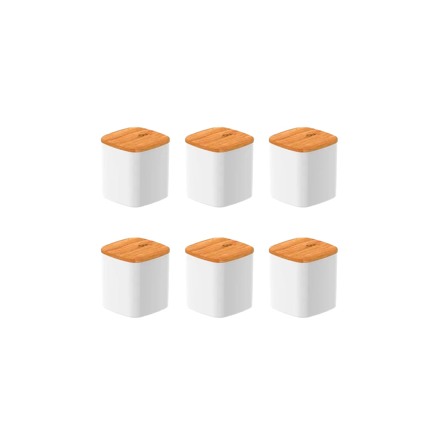 Kit de potes herméticos Ou 6 peças 150ml Linha keep