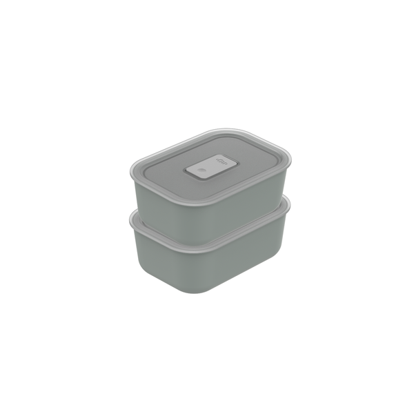 Kit Pote Hermético Para Marmita 620ml 2 peças Ou Linha Move Lock