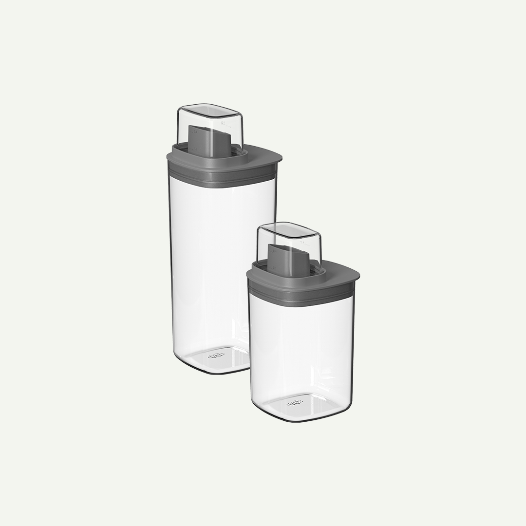 Kit Dispenser Ou Quadrado 2 Peças Linha Flow