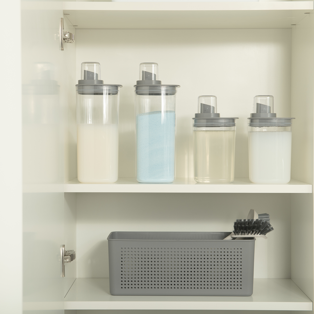 Kit Dispenser Ou Quadrado 4 Peças Linha Flow