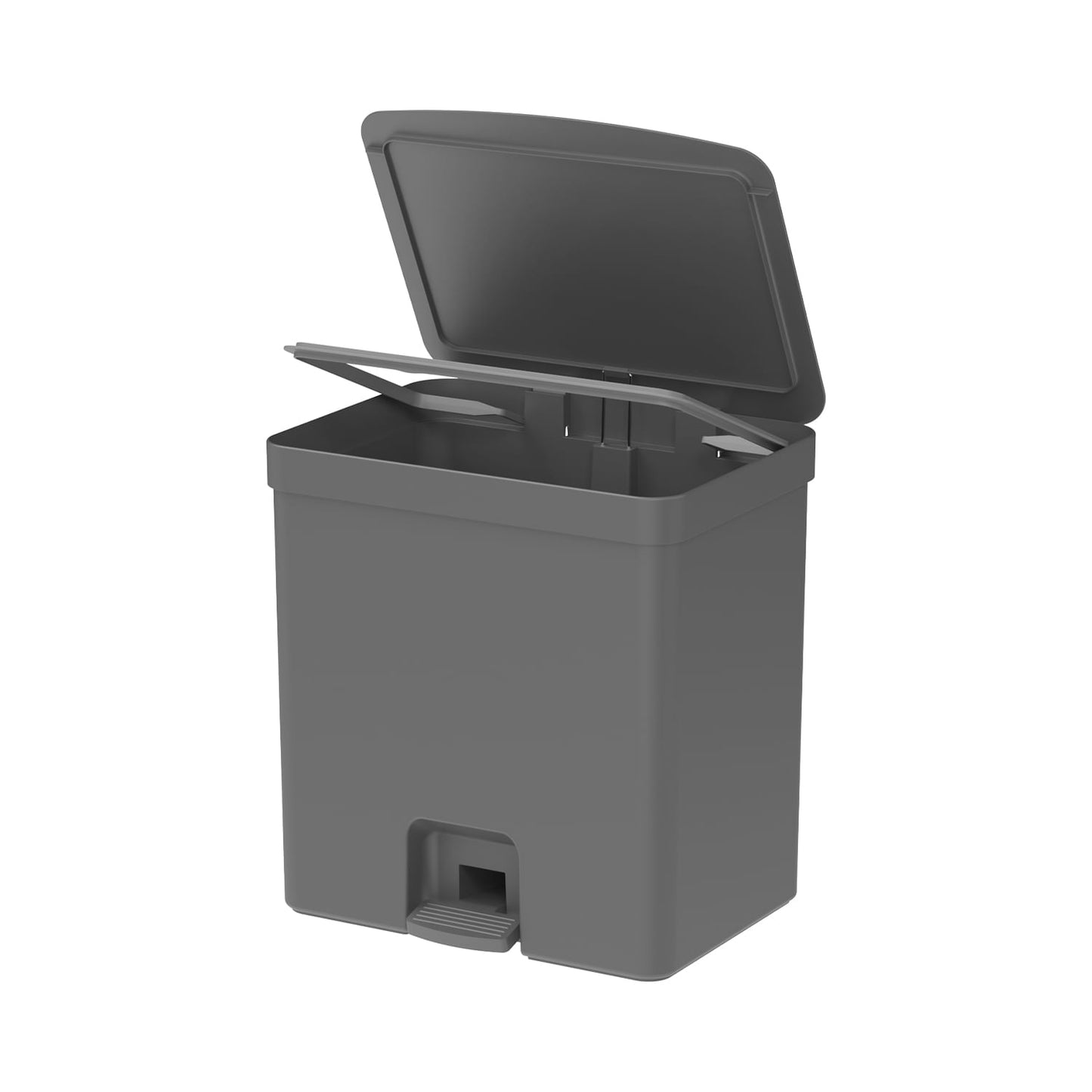 Kit de lixeiras com pedal Ou 3 peças 20L Linha Trium