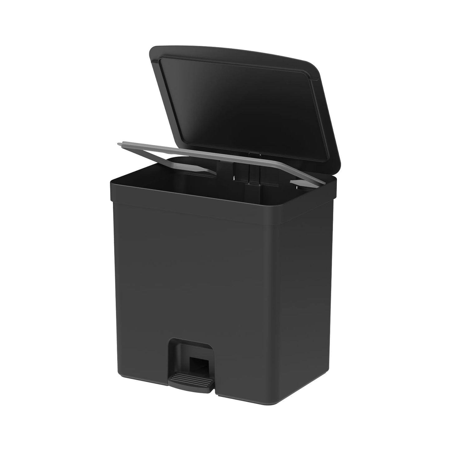 Kit de lixeiras com pedal Ou 3 peças 20L Linha Trium