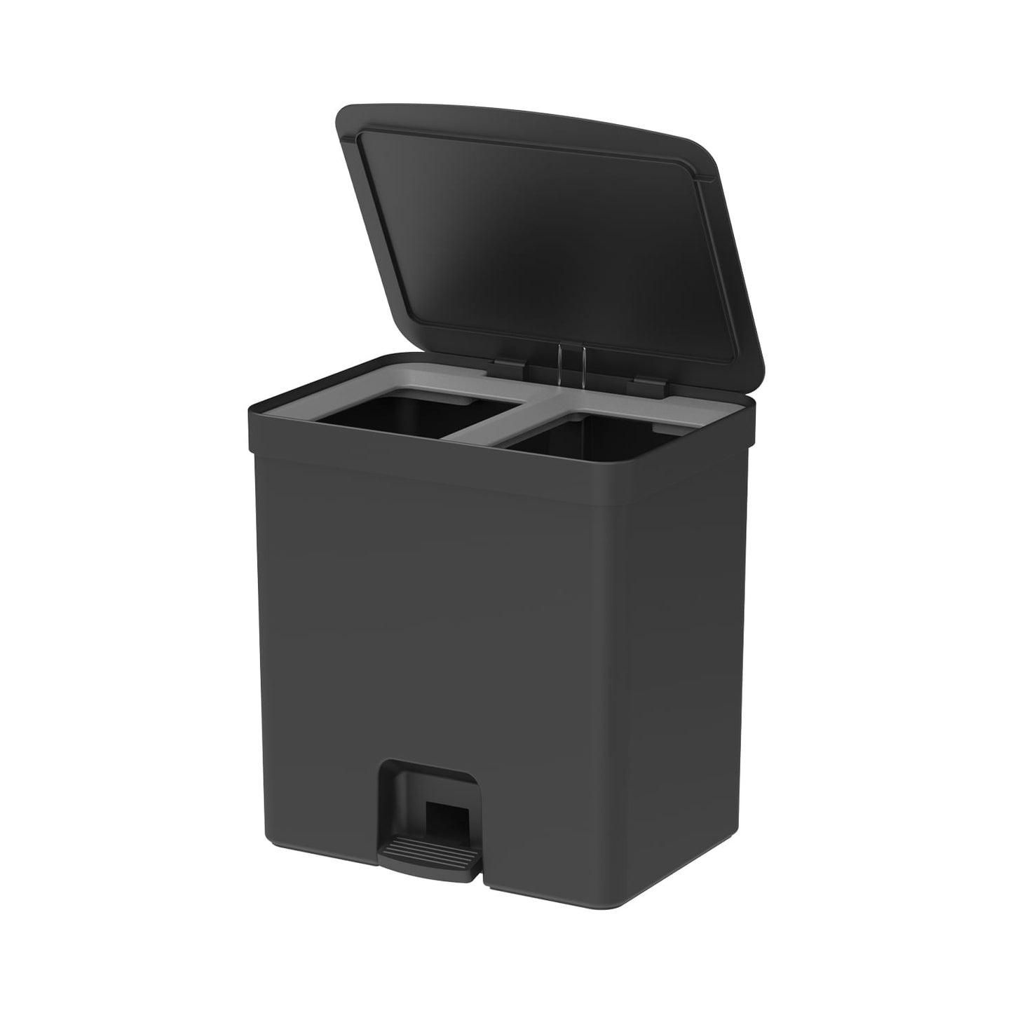 Kit de lixeiras com pedal Ou 2 peças 20L Linha Trium