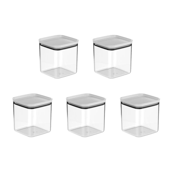 Kit de potes herméticos Ou 5 peças 2,3L Linha Block