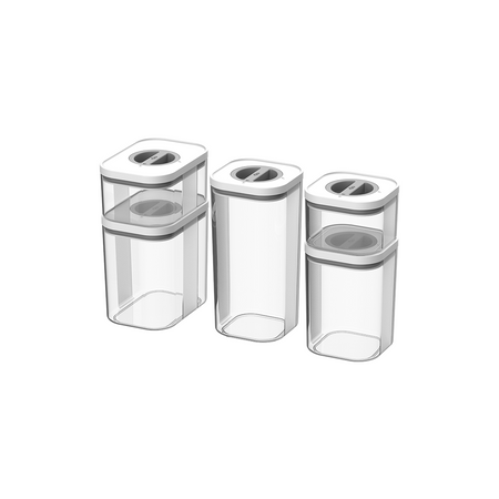 Kit de Potes Herméticos Ou 5 Peças Linha Bolt