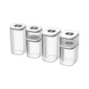 Kit Completo de Potes Herméticos Ou 6 Peças Linha Bolt