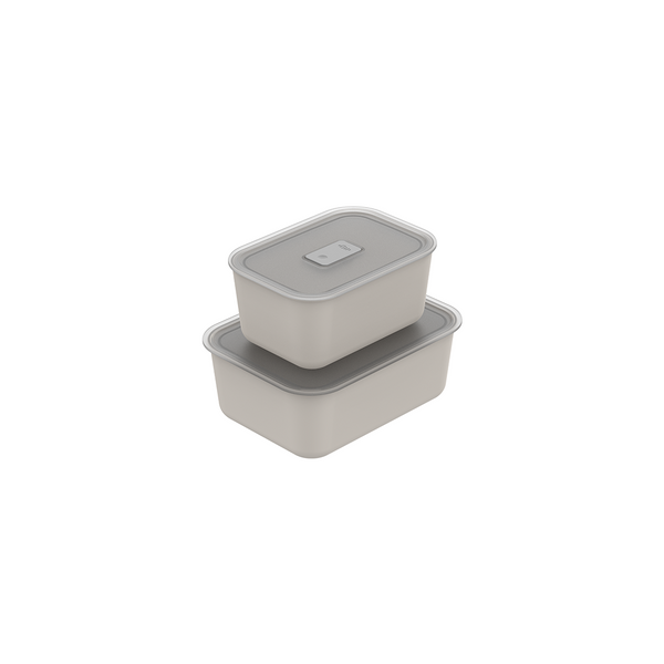 Kit Potes Herméticos Para Marmita 2 Peças Linha Move Lock