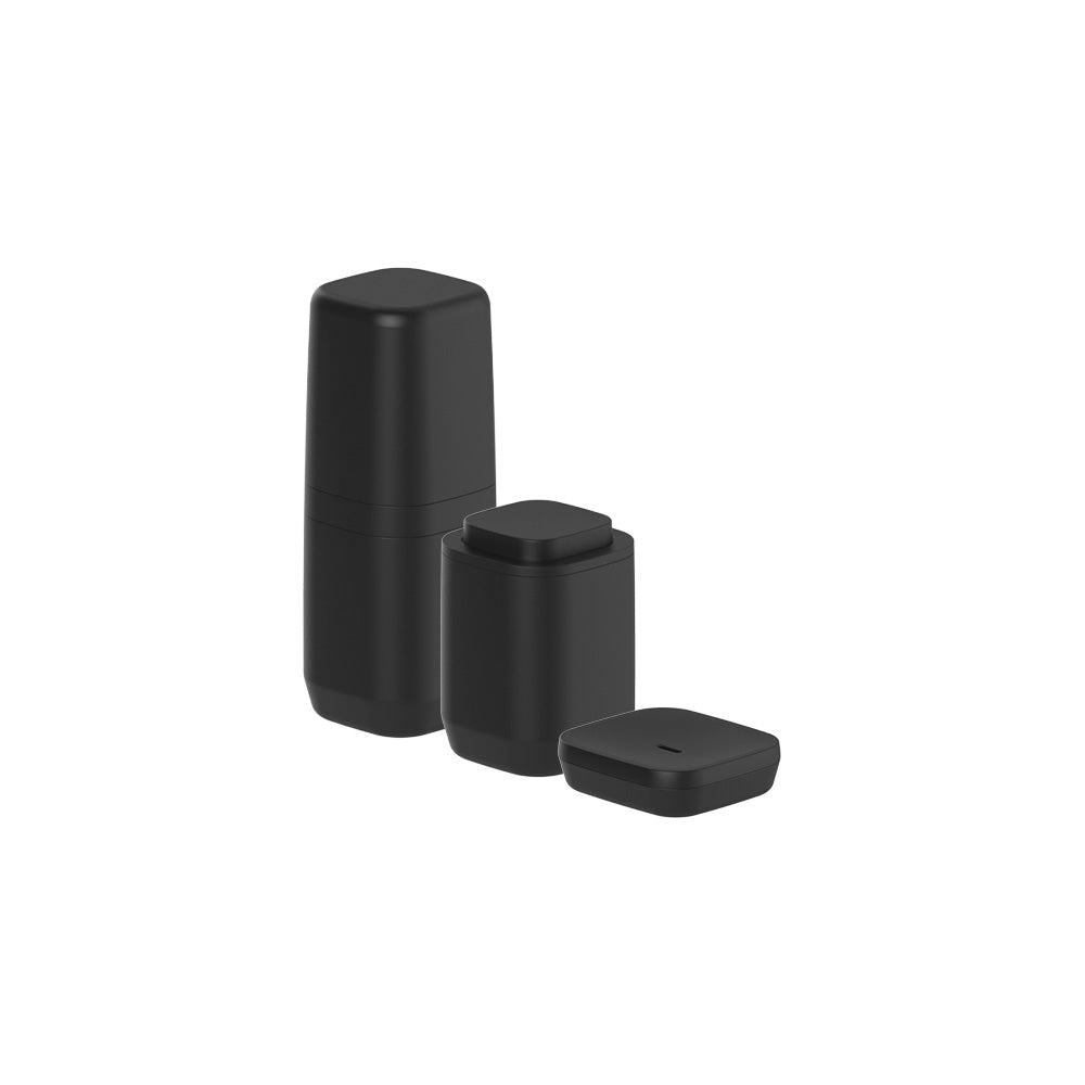 Kit de acessórios de bancada com saboneteira Ou 3 peças Linha Aura