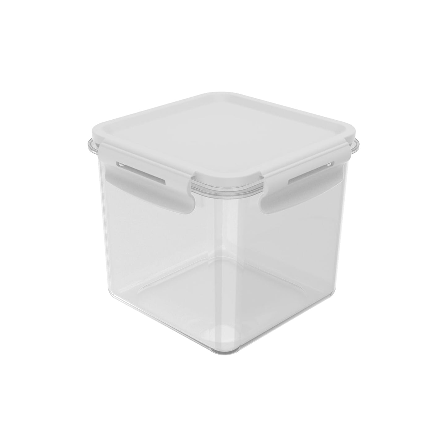 Kit de potes organizadores de geladeira quadrado Ou 3 peças Linha Click