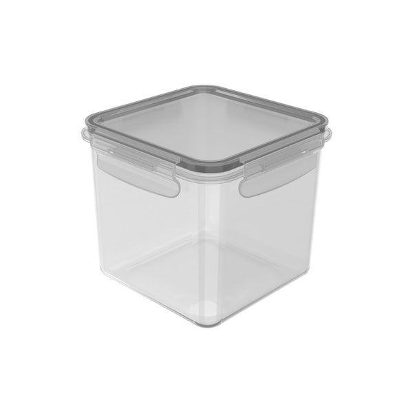 Kit de potes organizadores de geladeira quadrado Ou 4 peças1,5L Linha Click