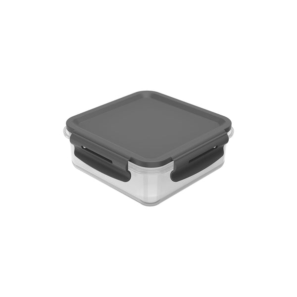 Kit de potes organizadores de geladeira quadrado Ou 4 peças 500ml Linha Click