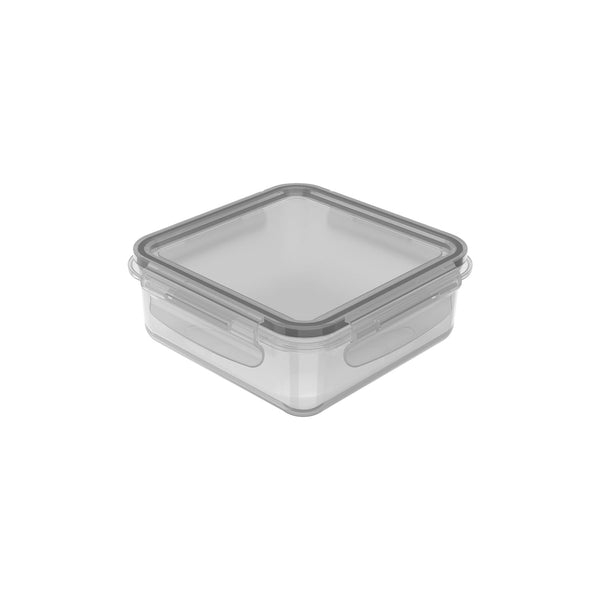 Kit de potes organizadores de geladeira quadrado Ou 4 peças 500ml Linha Click