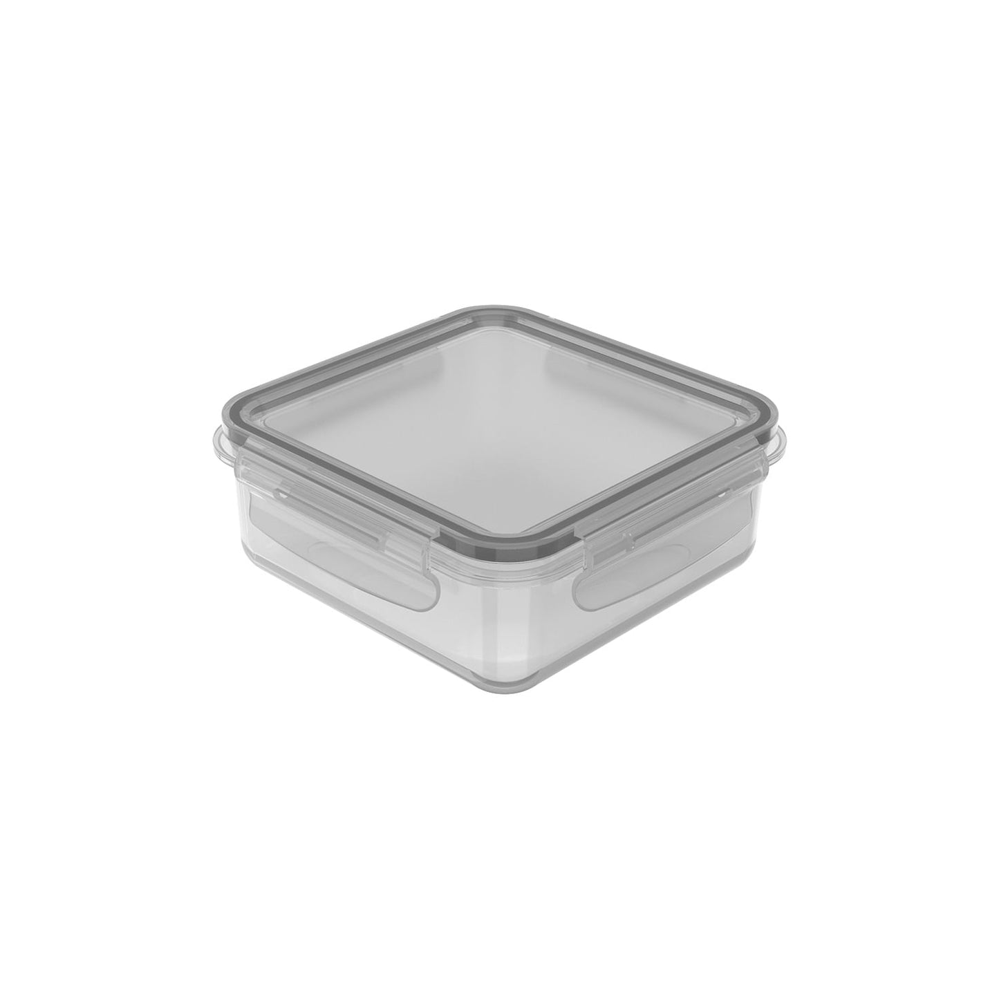 Kit de potes organizadores de geladeira quadrado Ou 3 peças Linha Click