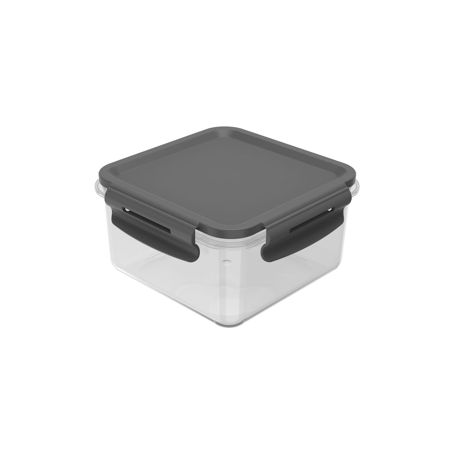 Kit de potes organizadores de geladeira quadrado Ou 4 peças 800ml Linha Click