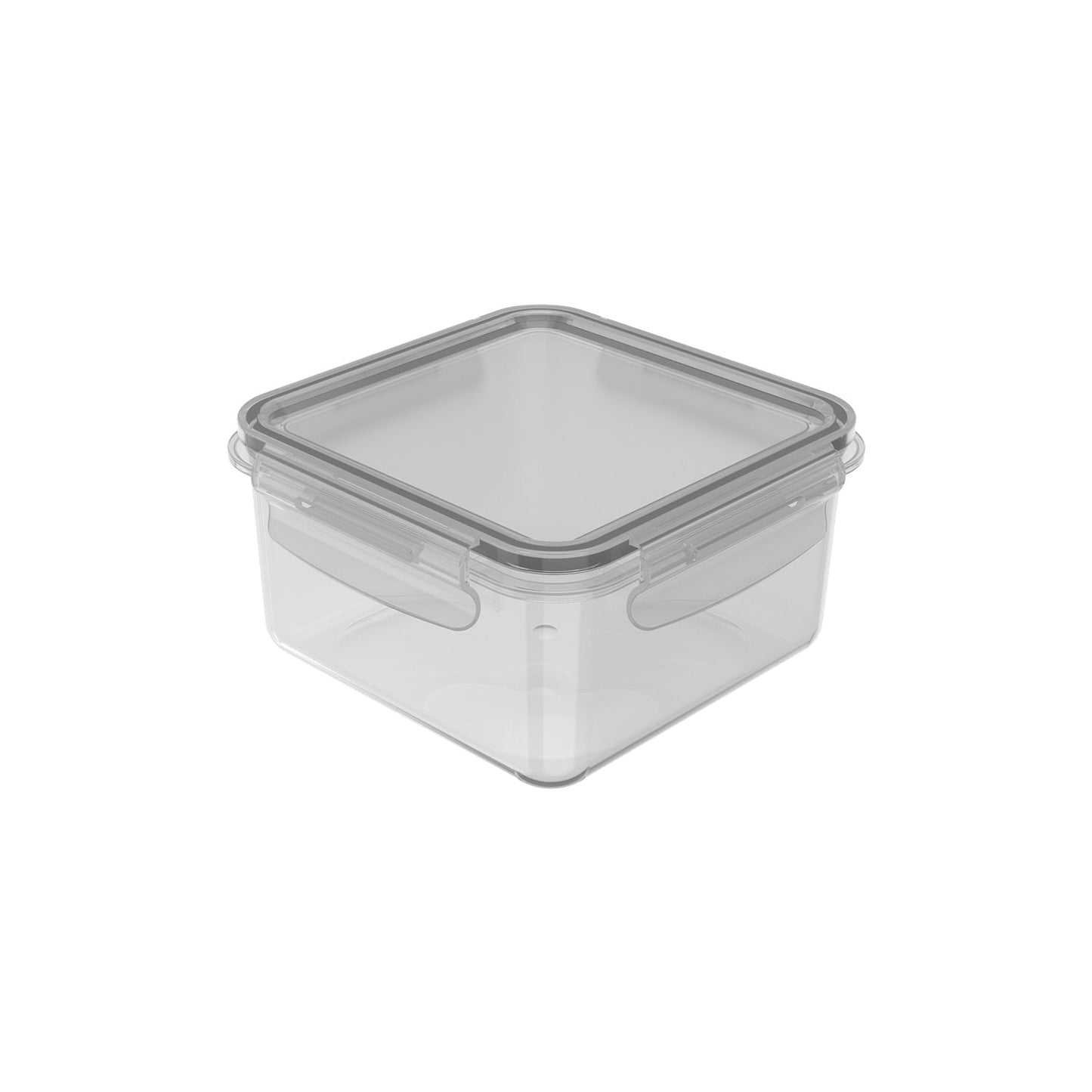 Kit de potes organizadores de geladeira quadrado Ou 3 peças Linha Click