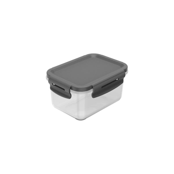 Kit de potes organizadores de geladeira retangular Ou 6 peças 560ml Linha Click