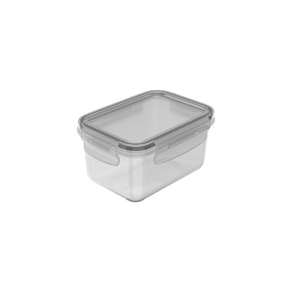 Kit de potes organizadores de geladeira retangular Ou 6 peças 560ml Linha Click