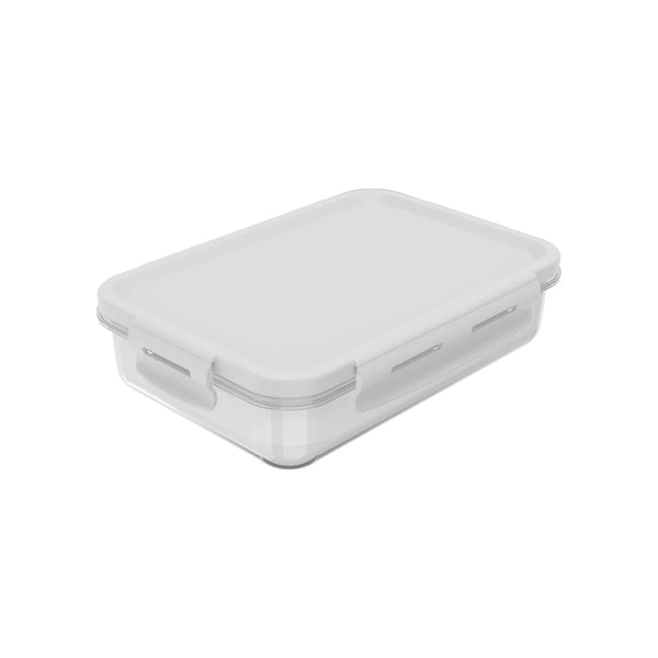 Kit de potes organizadores de geladeira retangular Ou 6 peças 870mk Linha Click