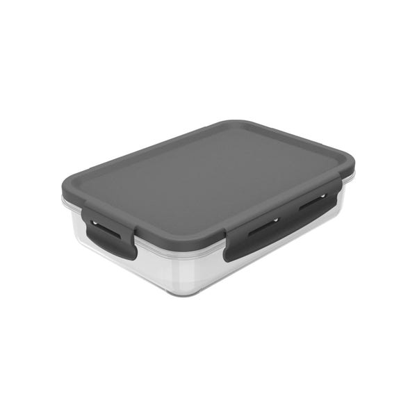 Kit de potes organizadores de geladeira retangular Ou 6 peças 870mk Linha Click