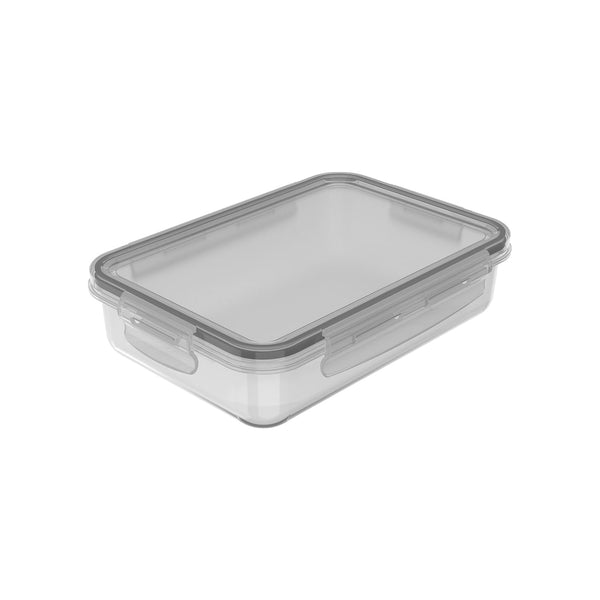 Kit de potes organizadores de geladeira retangular Ou 6 peças 870mk Linha Click