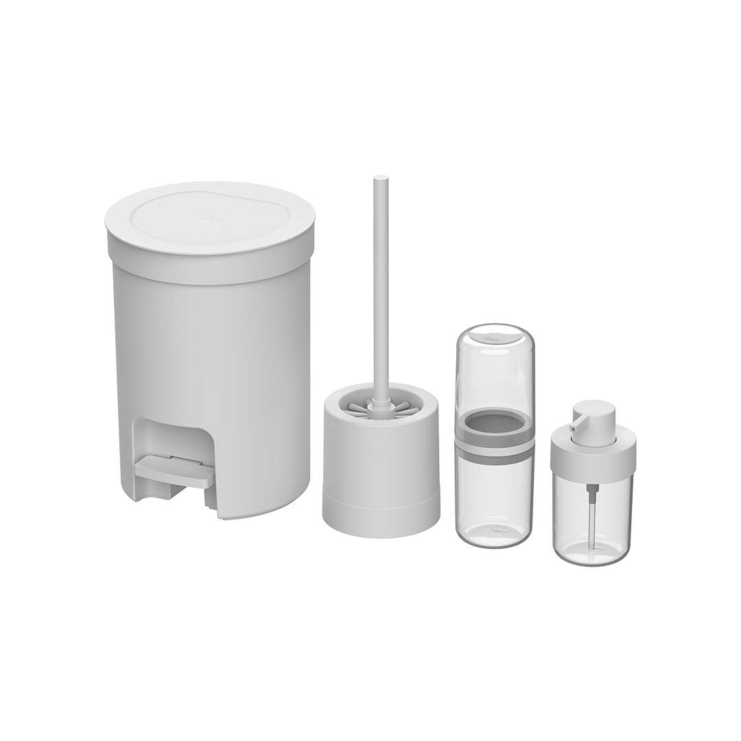 Kit Organizadores de Banheiro Ou 4 peças Peças Linha Vita