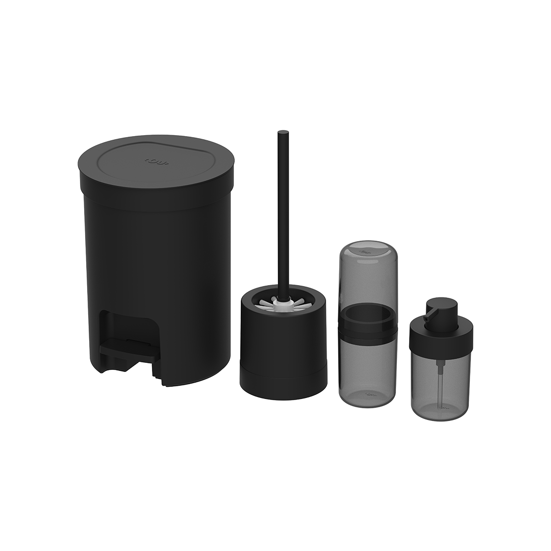 Kit Organizadores de Banheiro Ou 4 peças Peças Linha Vita