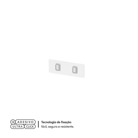 Adesivo de parede duplo Ou 18cm Linha Eleve