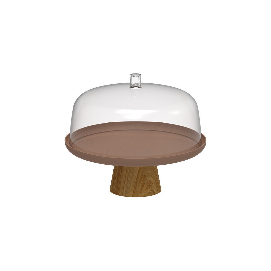Boleira Ou com Cúpula e Pé 25cm Linha Lume - Ou