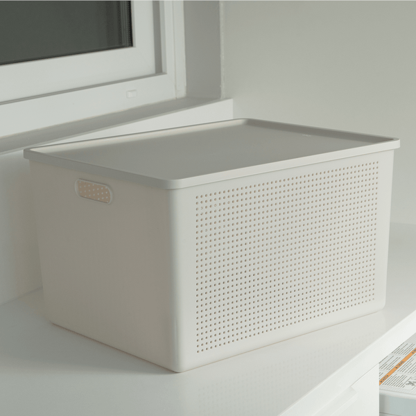 Cesto com Tampa Ou 32L Linha Flow - Ou