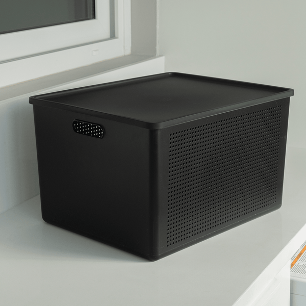 Cesto com Tampa Ou 32L Linha Flow - Ou