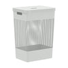 Cesto de roupas Ou 49L com tampa Linha Grid
