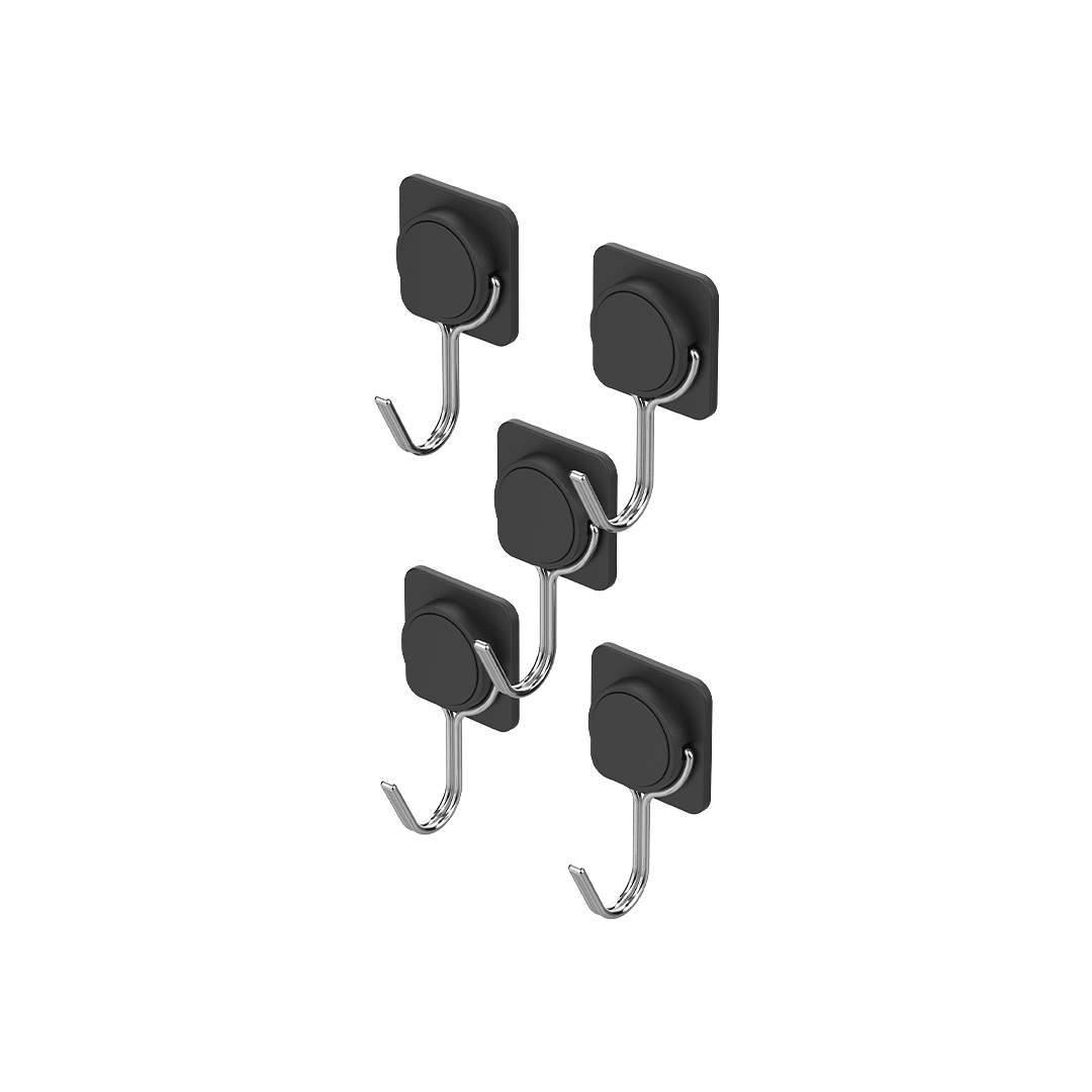 Conjunto Mini Gancho Organizador Multiuso 5 Peças Ou Linha Flow - Ou