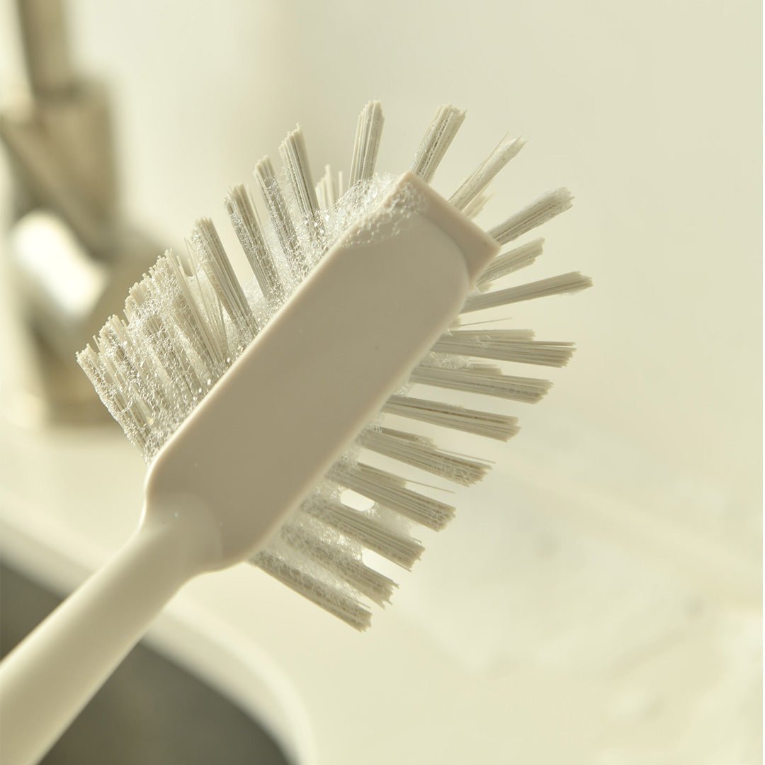 Escova de Limpeza Multiuso com Cabo de Bambu Ou Linha Flow - Ou