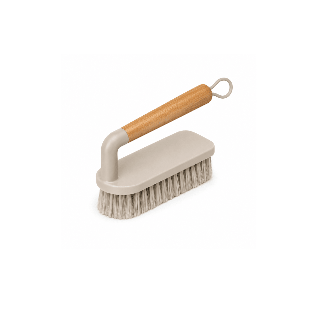 Escova de Piso com Cabo de Bambu Ou Linha Flow - Ou