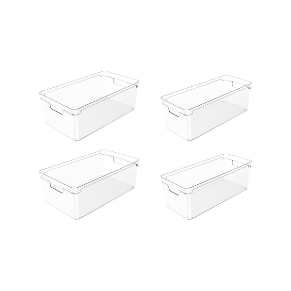 Kit organizador de armários Ou 4 peças Linha Clear