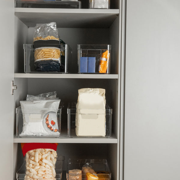 Kit organizador de armários Ou 4 peças Linha Clear