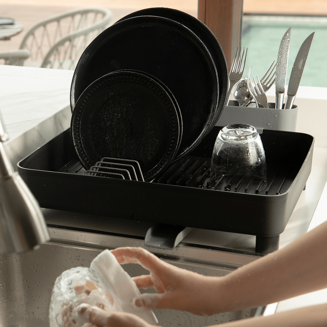 Kit Completo Organizador Sobre a Pia 3 Peças Linha Liv - Ou