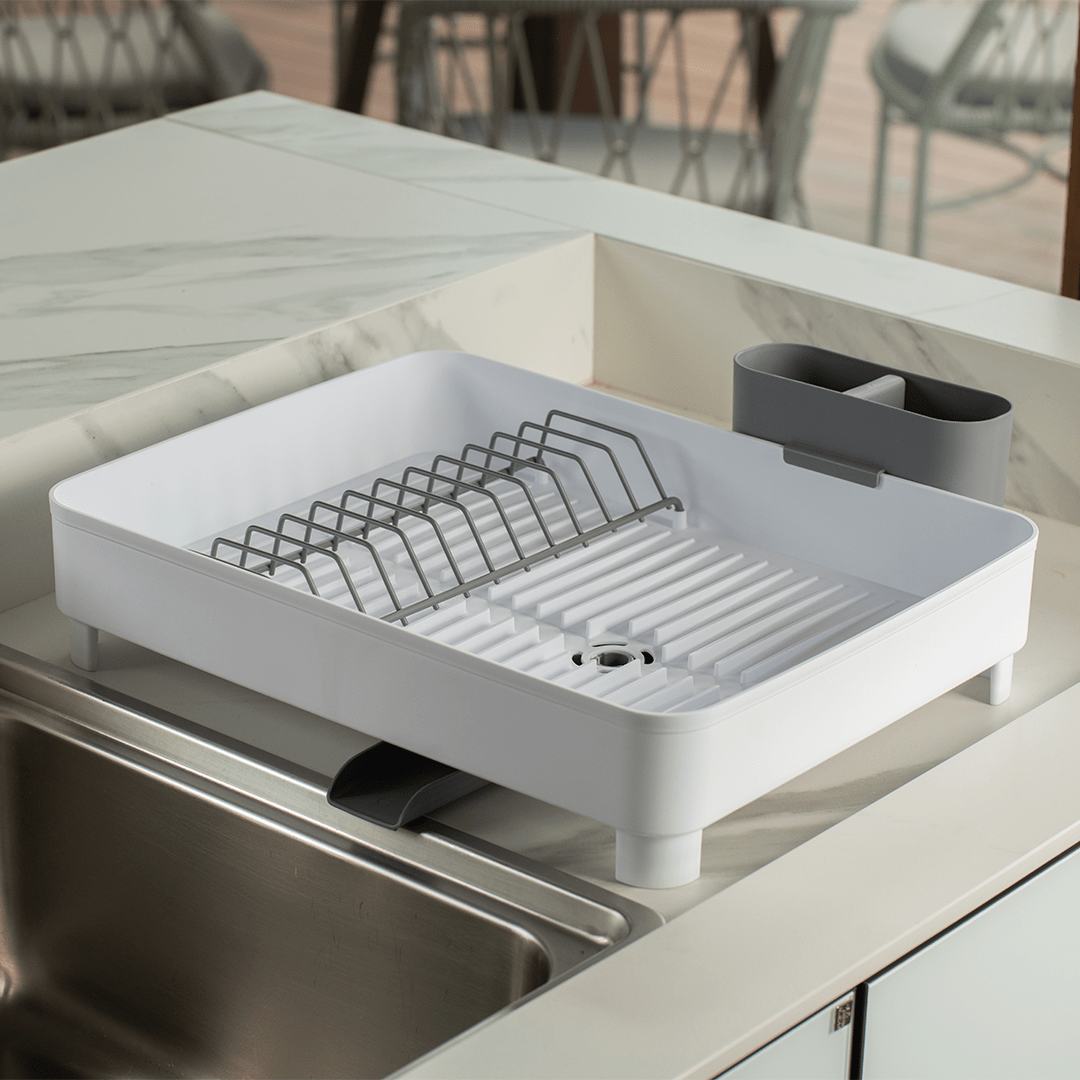 Kit Completo Organizador Sobre a Pia 3 Peças Linha Liv - Ou