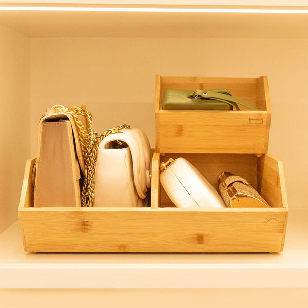 Kit de caixas empilháveis Ou 3 peças Linha Keep - Ou