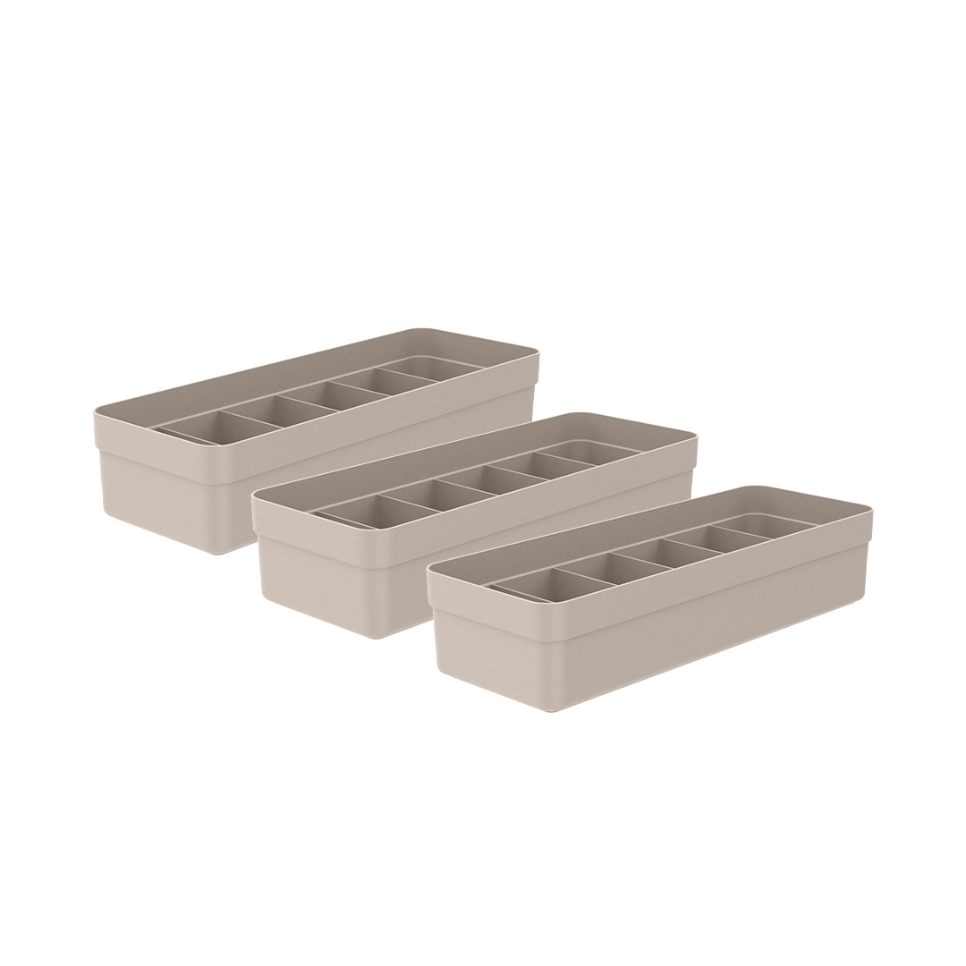 Kit de Colmeia Organizadora Ou 3 Peças 35x12,5x7,5 Linha Logic - Ou