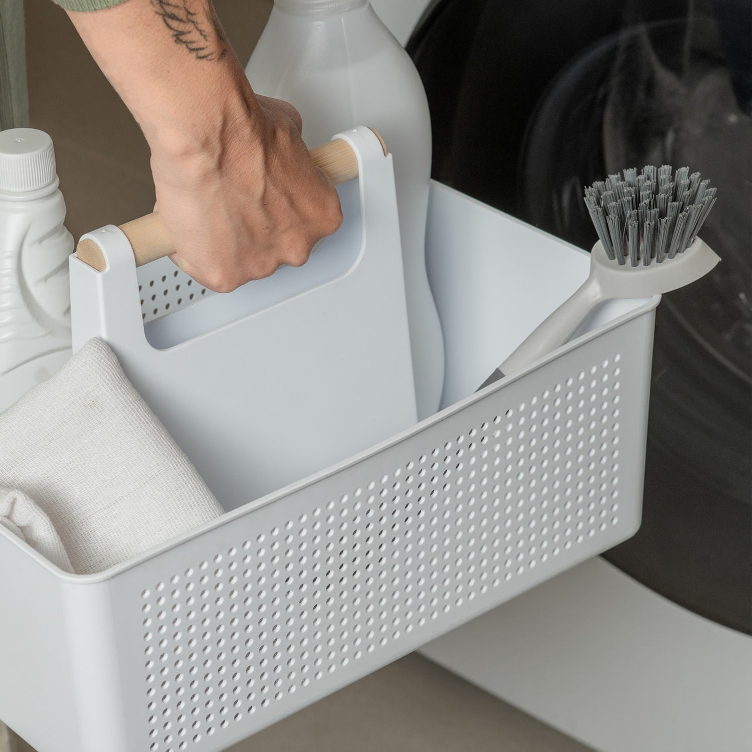 Kit de Lavanderia Ou 4 Peças Linha Flow - Ou