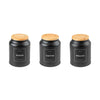 Kit de potes coffe snacks sugar Ou 3 peças Linha Sense