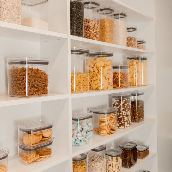 Kit de potes herméticos Ou 4 peças 1,5L Linha Block - Ou