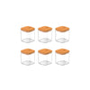 Kit de potes herméticos Ou 6 peças 150ml Linha keep
