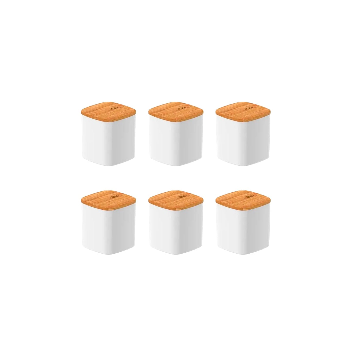 Kit de potes herméticos Ou 6 peças 150ml Linha keep - Ou