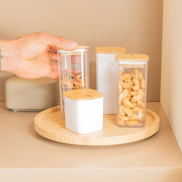 Kit de potes herméticos Ou 6 peças Linha Keep - Ou