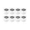 Kit de potes herméticos Ou 8 peças 150ml Linha Block