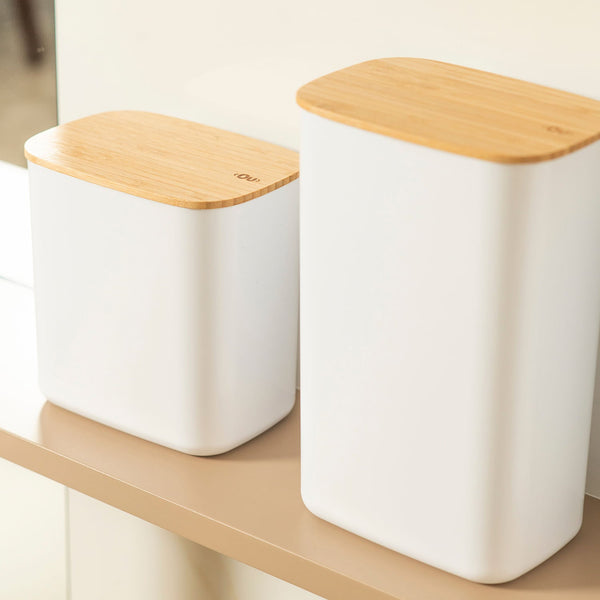 Kit de potes herméticos retangulares Ou 3 peças Linha Keep - Ou