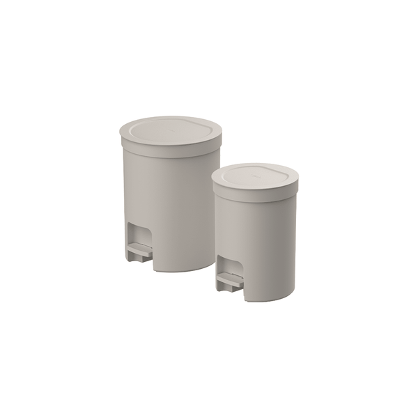 Kit Lixeiras 6L e 12L Redondas com Pedal Ou Linha Flow - Ou