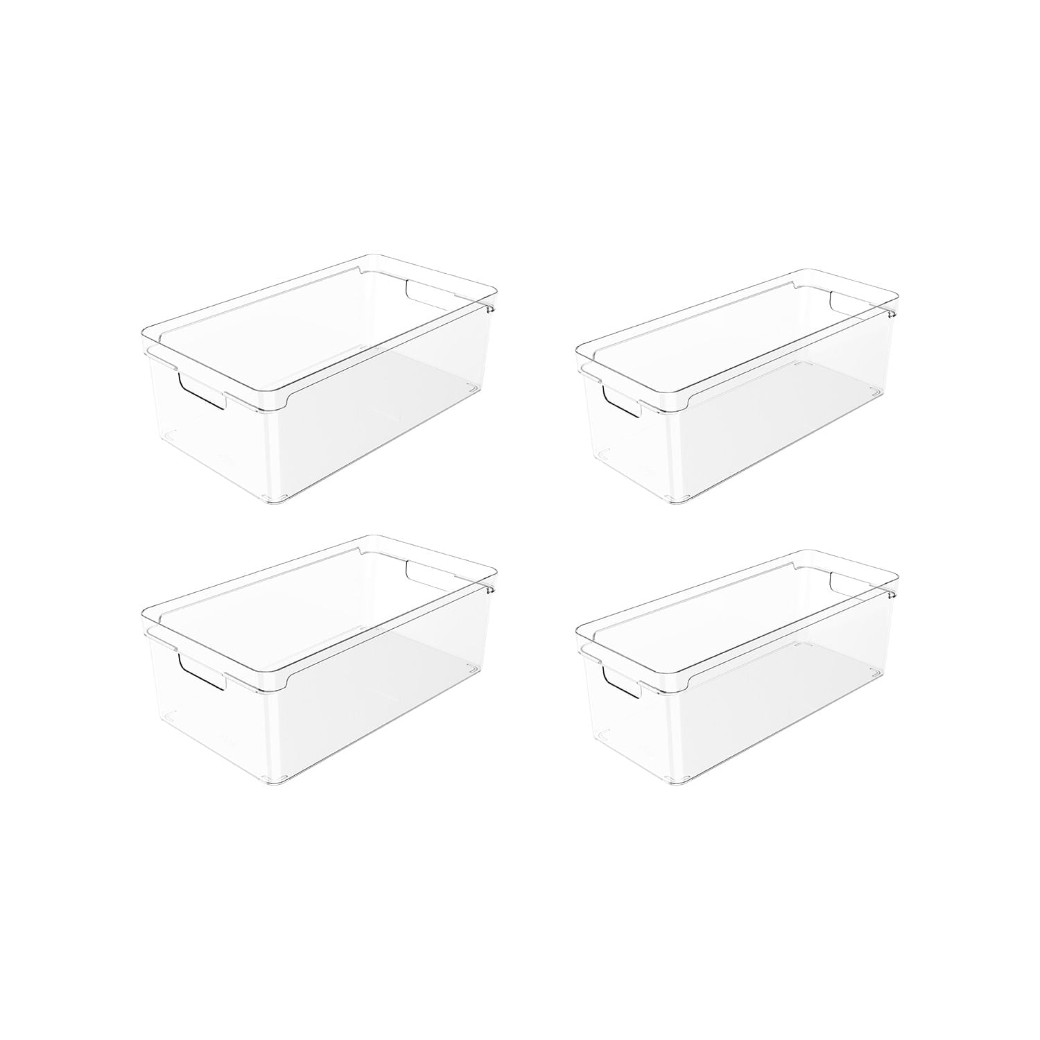 Kit organizador de armários Ou 4 peças Linha Clear - Ou